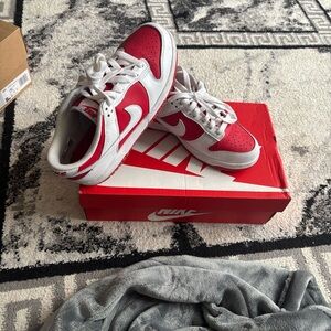 Nike Kids Sneakers in Red and White